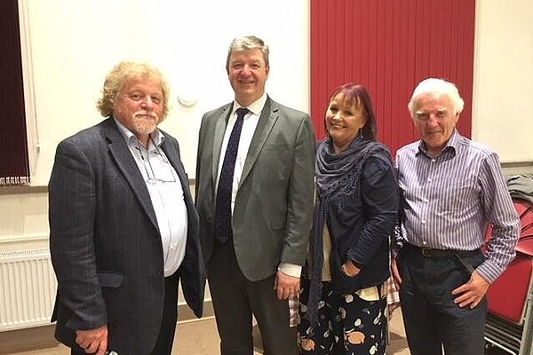 Councillors with Alistair Carmichael