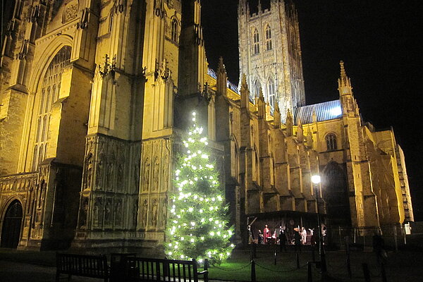 Canterbury Cathedral at Christmas