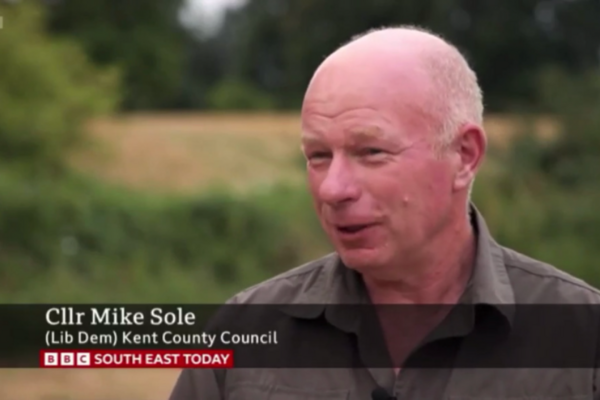 Mike Sole on South East Today